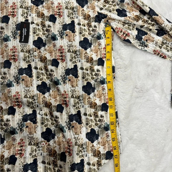 LEO CHEVALIER design long sleeve shirt Sz : M - Picture 4 of 8